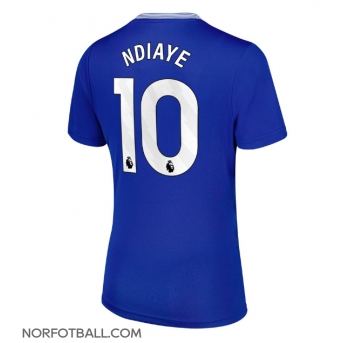 Billige Fotballdrakt Everton Iliman Ndiaye #10 Replika Hjemmedrakt Dame 2024-25 Kortermet
